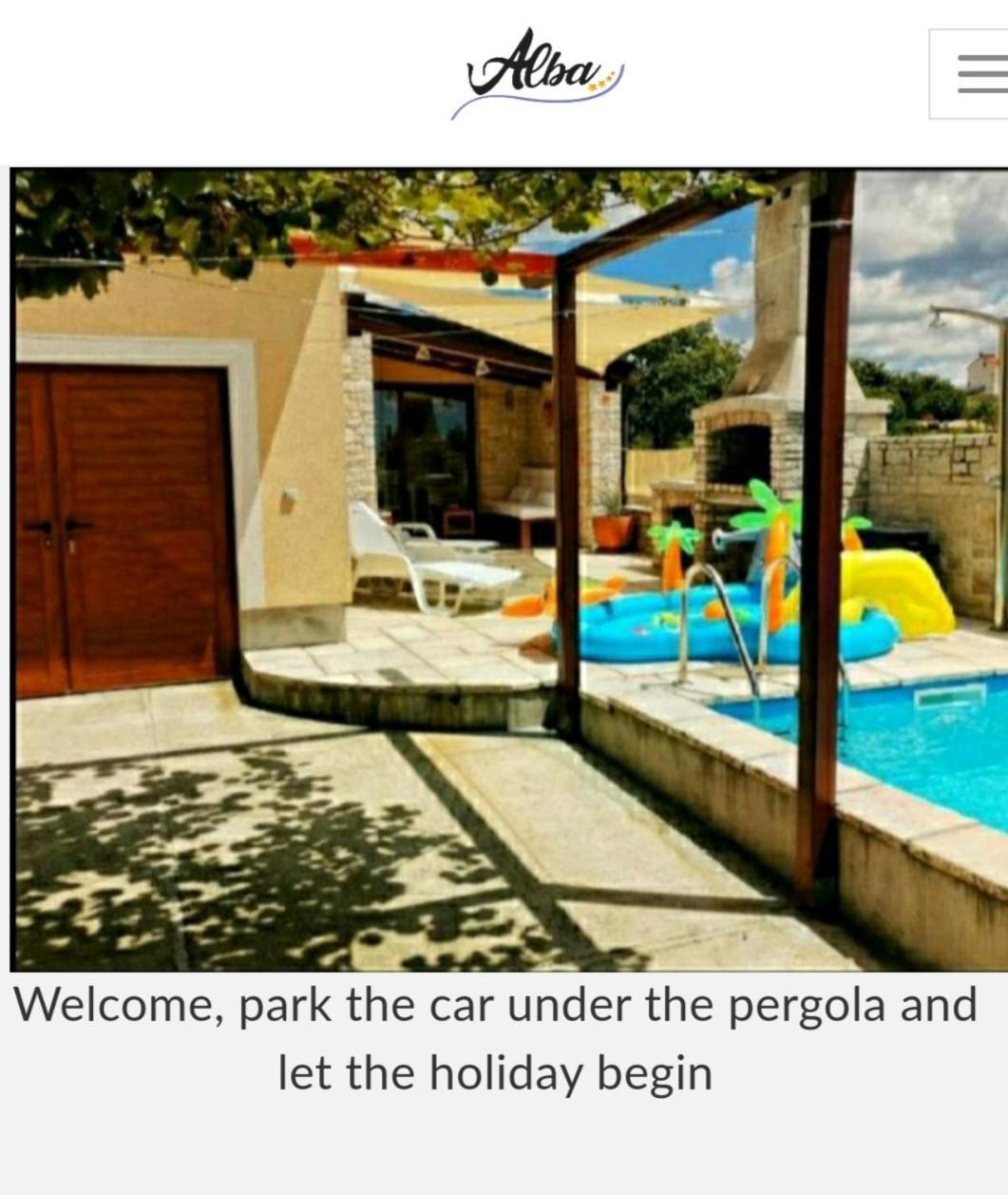 Luxury Apartment Alba With Pool Kanfanar Esterno foto